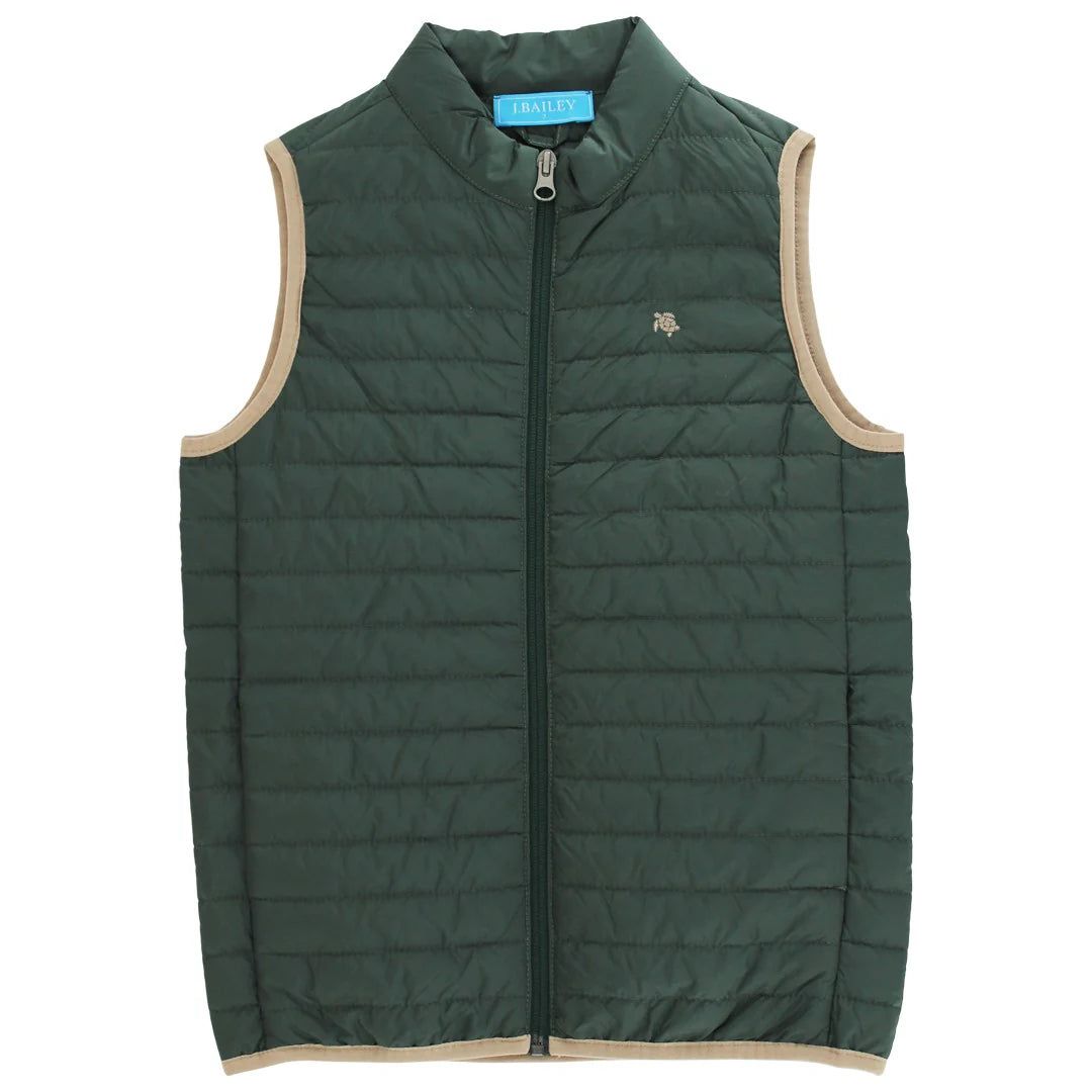 J Bailey - Forest Quilted Vest