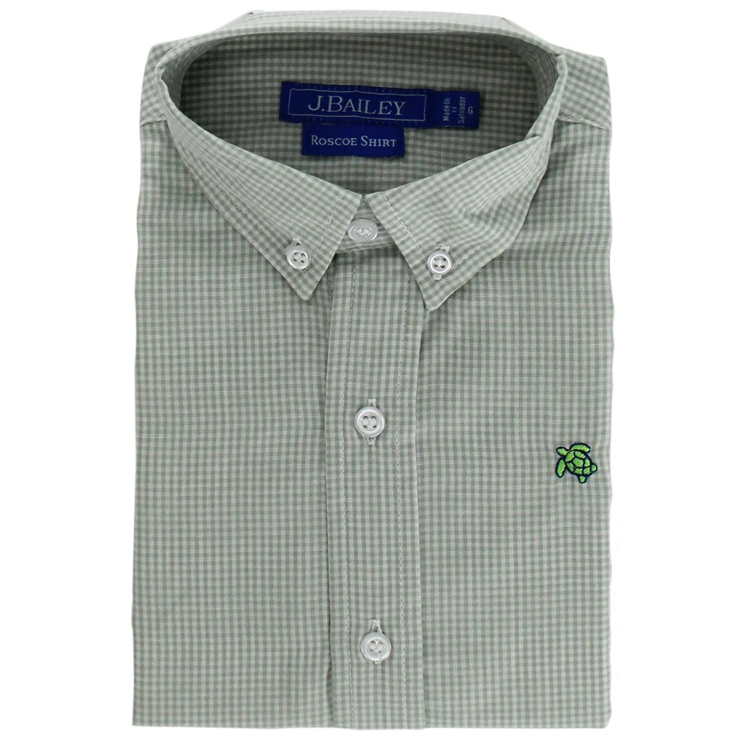 J. Bailey - Button Down Clery Microcheck