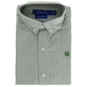 J. Bailey - Button Down Clery Microcheck