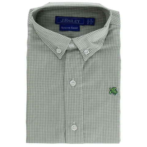 J. Bailey - Button Down Clery Microcheck