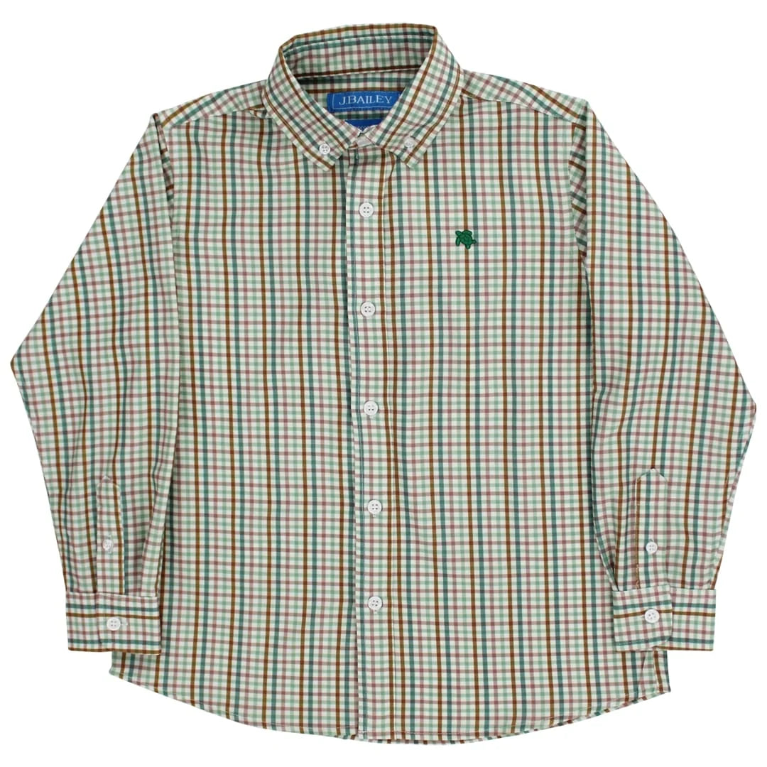 Bailey Boys - Acorn Plaid Button Down Shirt
