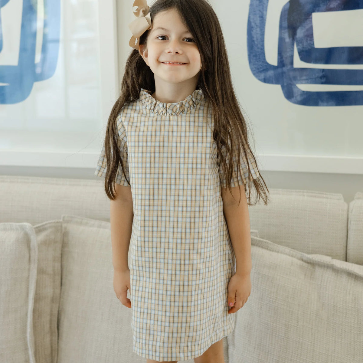 Bailey Boys - Girl's Pecan Aline Dress
