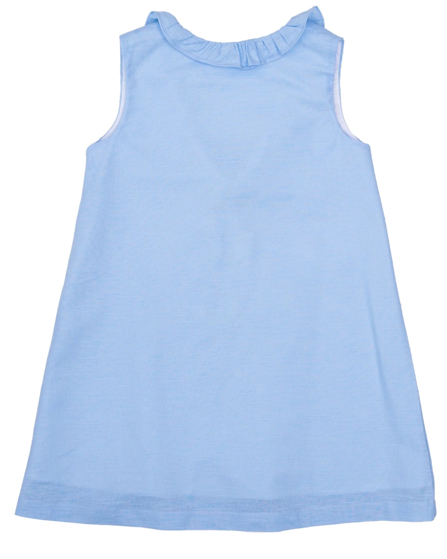 The Oaks - Karla Blue Linen Dress