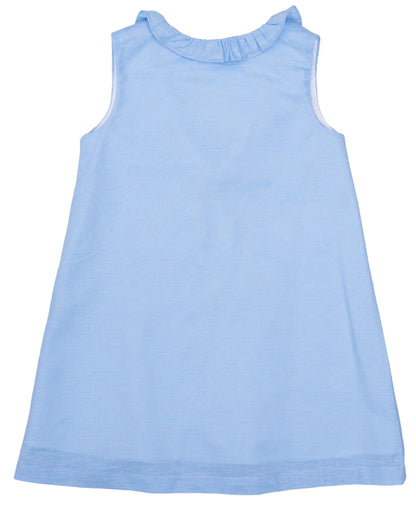 The Oaks - Karla Blue Linen Dress
