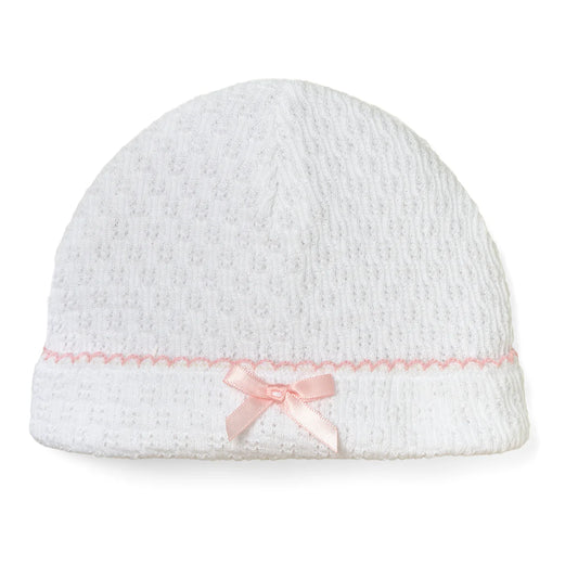 Paty - Pink Baby Knit Saylor Beanie