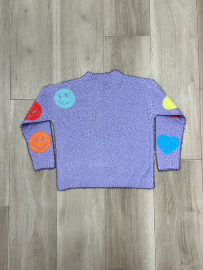 Baby Sara - Happy Purple Sweater