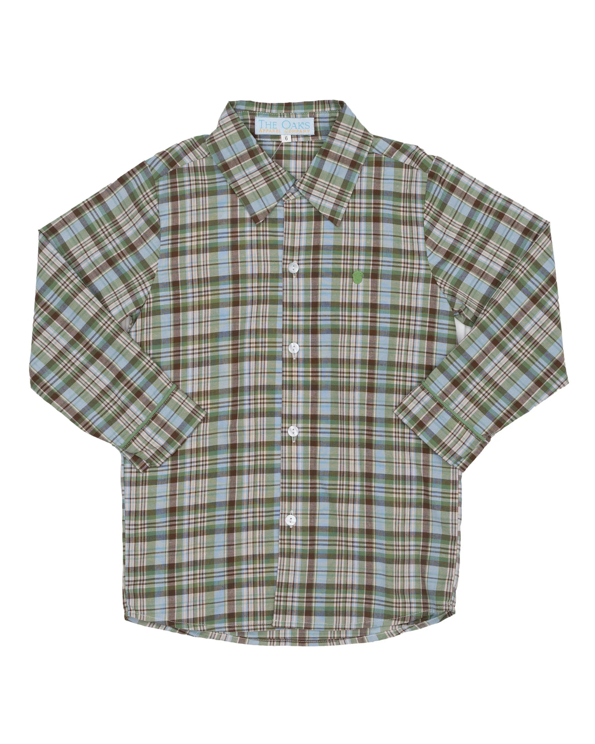 The Oaks - Greenbriar Plaid Oxford