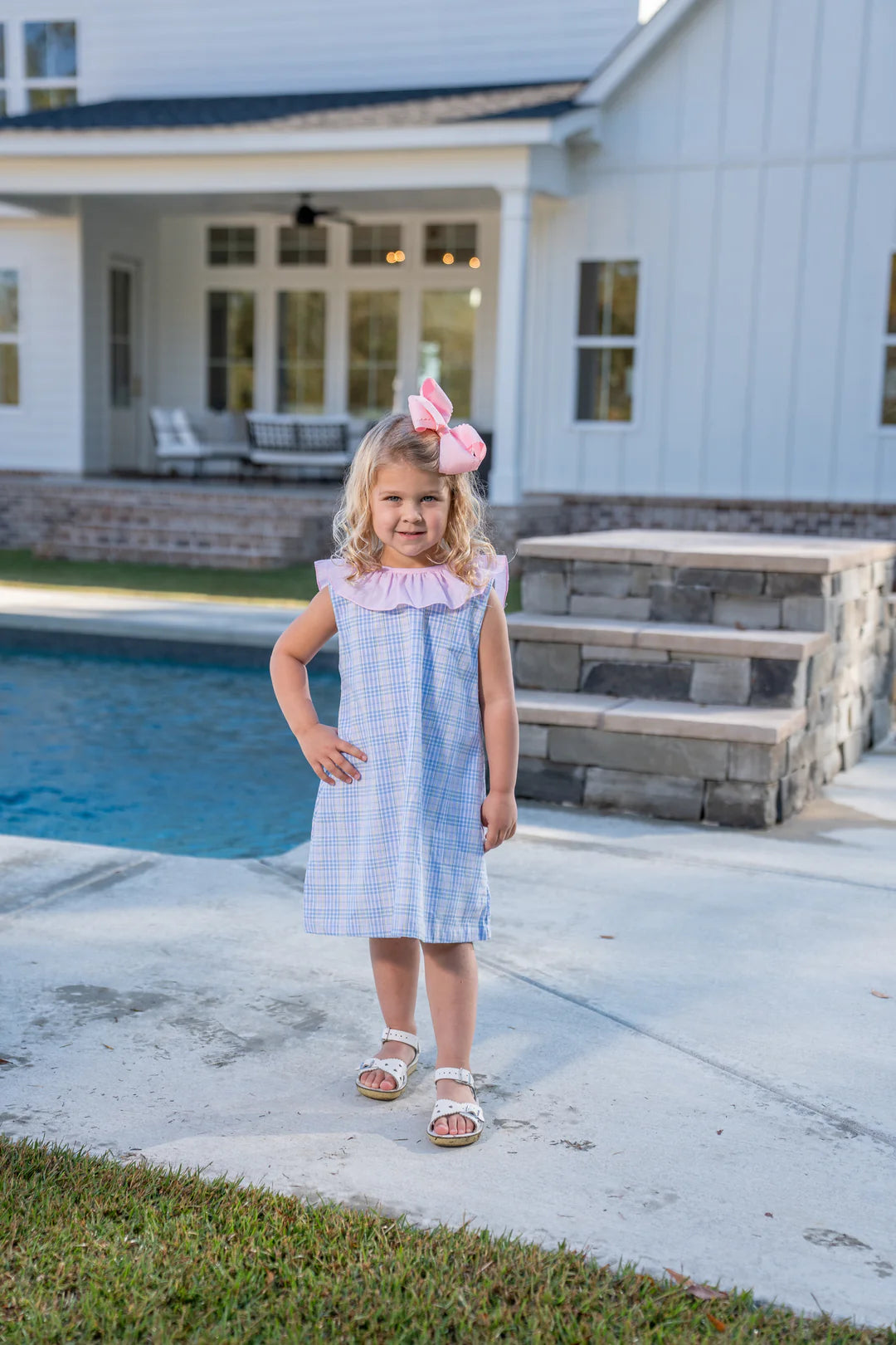 The Oaks - Ally Kole Summer Blues Dress