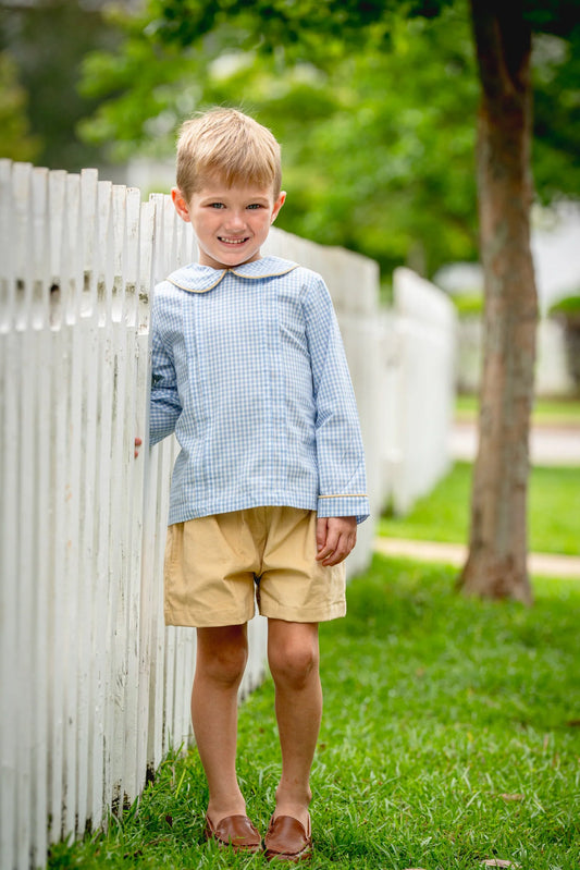 The Oaks - Tan Check Set