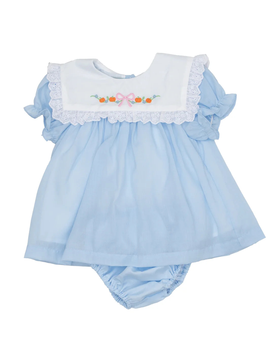 The Oaks - Penelope Blue Pumpkin Bloomer Set