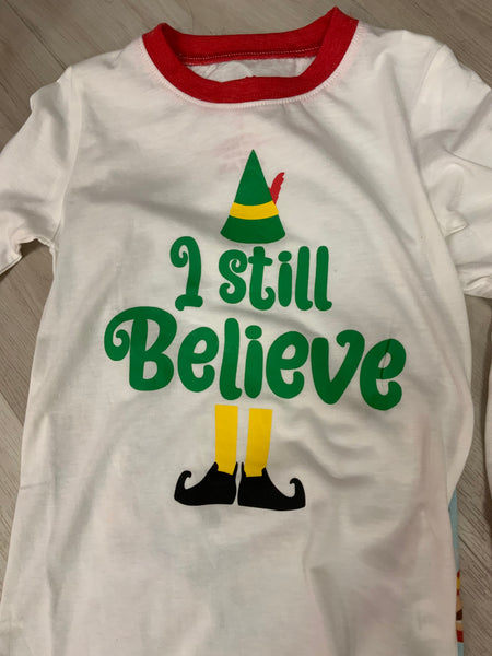 Jane Marie “I Still Believe” Christmas Pajama set