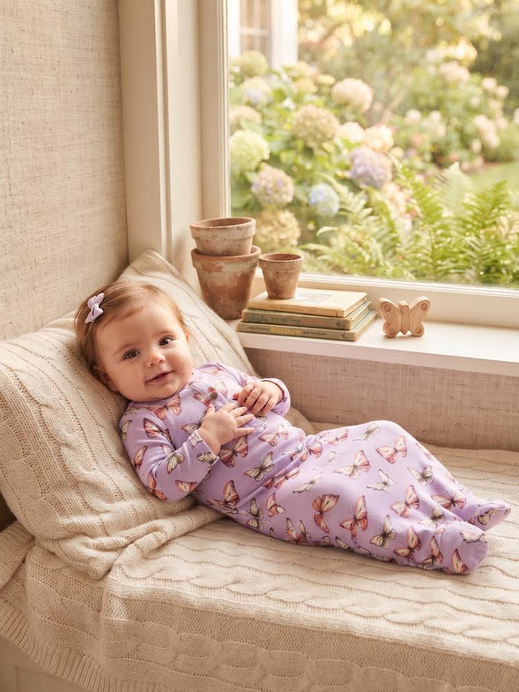 Sweet Bamboo - Butterflies Knot Gown