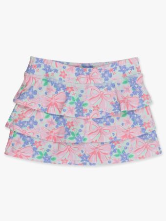 Ruffle Butts - Bow Blooms Active Skort