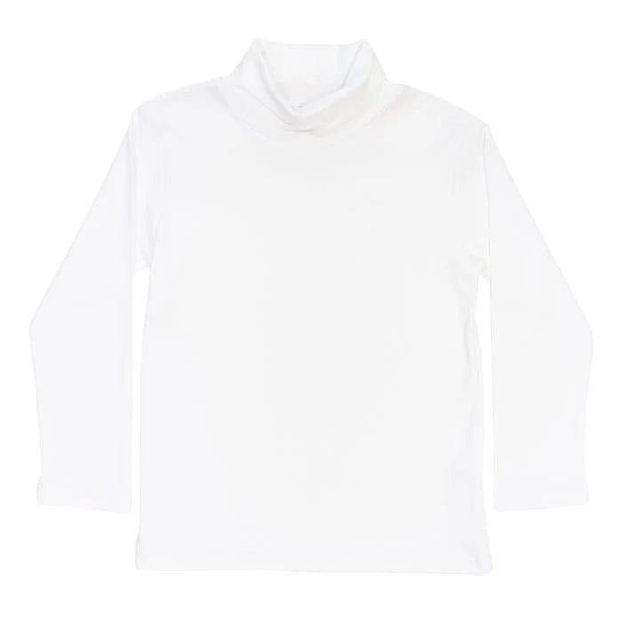 Bailey Boys - White Knit Unisex Turtleneck