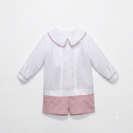 Remember Nguyen - Red Square Madison Boy Short Set
