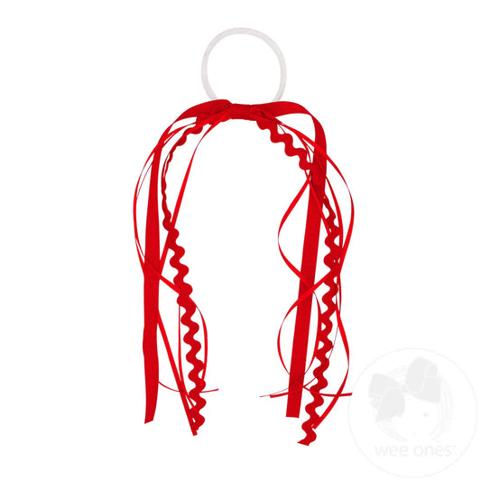 Wee Ones - Red Ribbon Streamer Pony