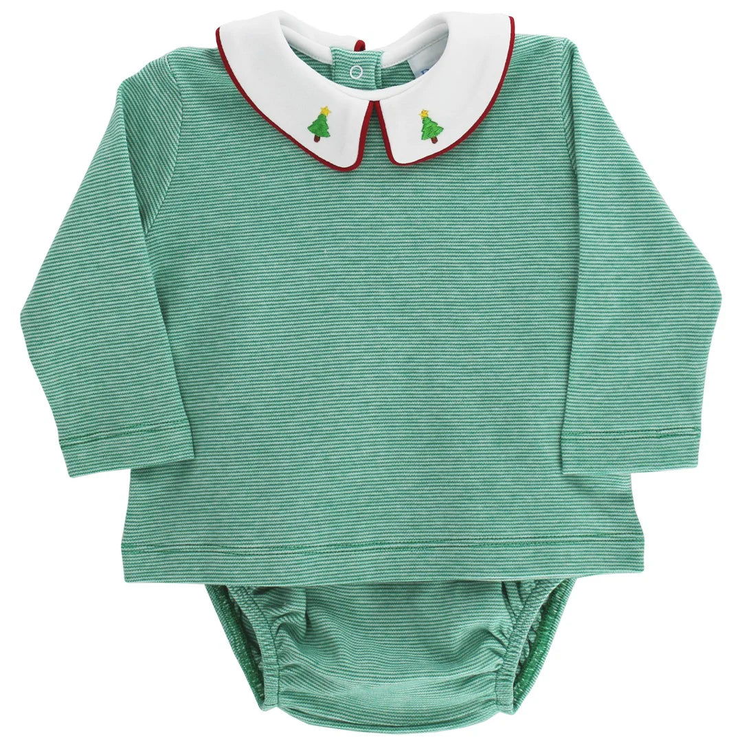 Bailey Boys - Christmas Trees Diaper Cover Boys