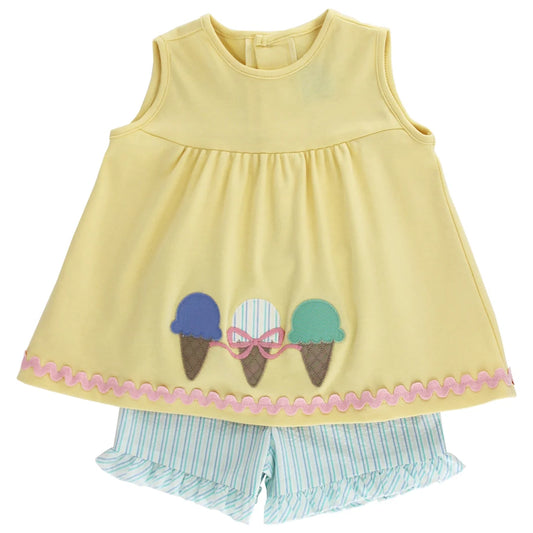 Bailey Boys - Sundae Funday Girls Short Set
