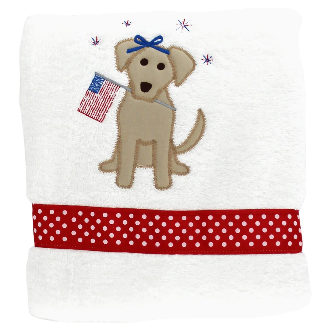 Bailey Boys - Girl's Patritic Pup Towel
