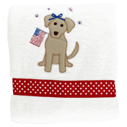 Bailey Boys - Girl's Patritic Pup Towel