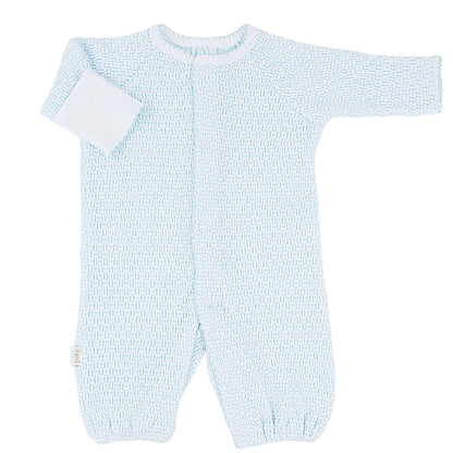 Paty - Blue Knit Solid Color Converter
