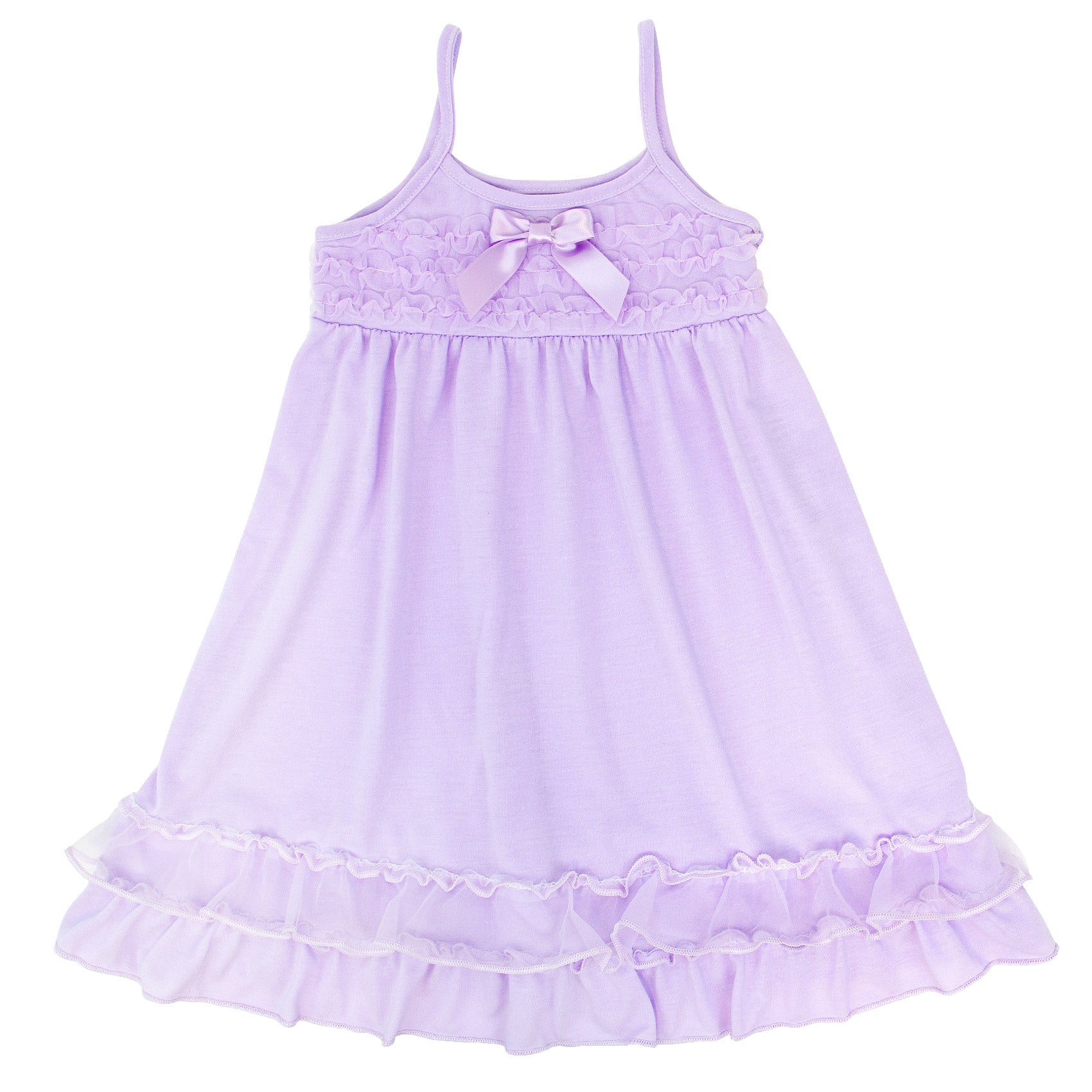 Laura Dare Purple Ruffle Nightgown Dress