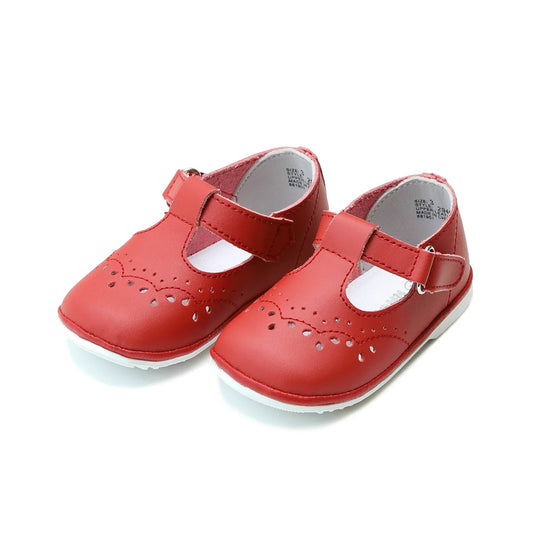 Angel Baby Shoes - Red Birdie Toddler T-Strap Shoe