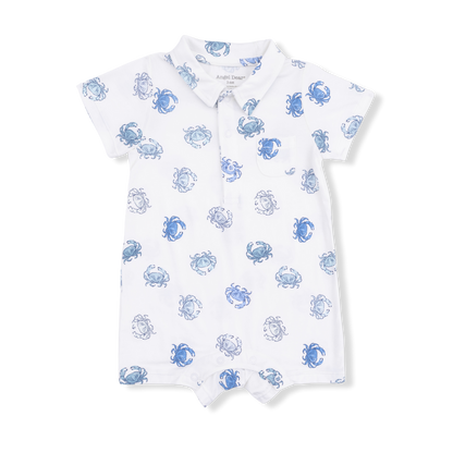 Angel Dear - Blue Crabs - Polo Shortie