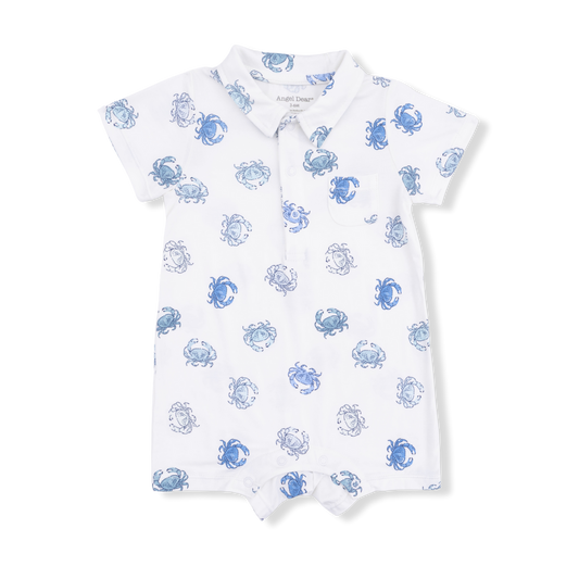 Angel Dear - Blue Crabs - Polo Shortie