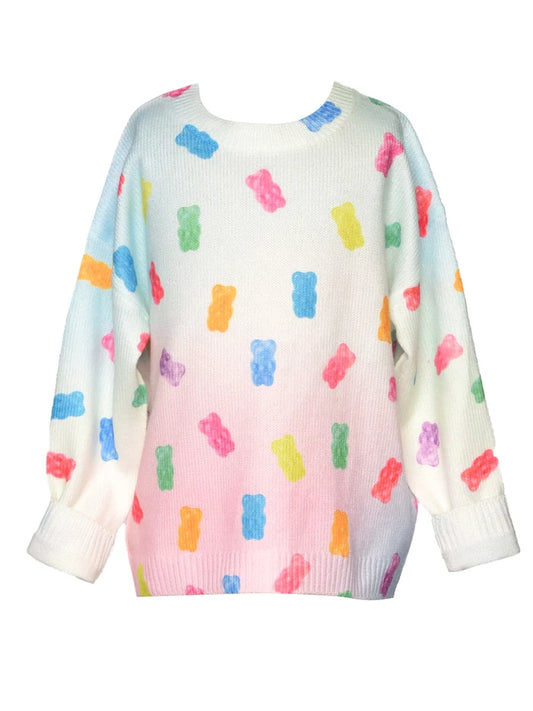 Gummy Bear Print Sweater - Baby Sara