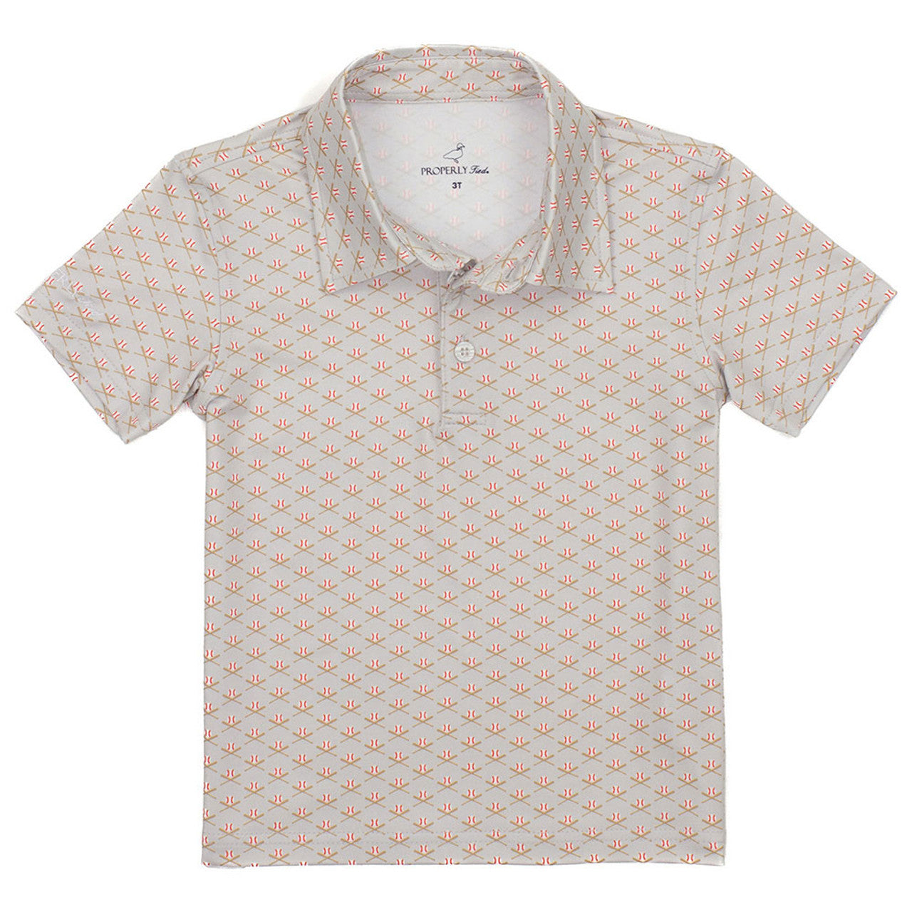 Properly Tied - Inlet Polo Baseball Shield