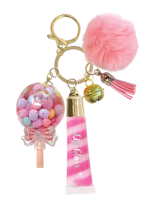 Hot Focus - Sweet Swirl Lip Gloss Keychain