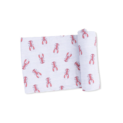 Angel Dear - Lobsters - Swaddle Blanket