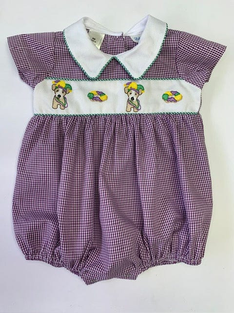 Lulu Bebe - Mardi Gras Puppy & King Cake Bubble