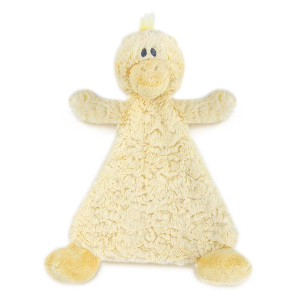 Demdaco - Daddles Duck rattle Blankie