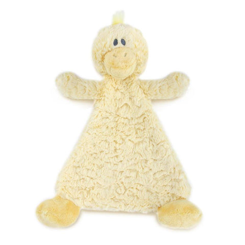 Demdaco - Daddles Duck rattle Blankie