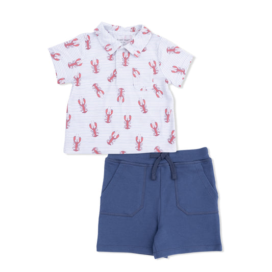 Angel Dear - Lobsters - Polo with Everyday Short