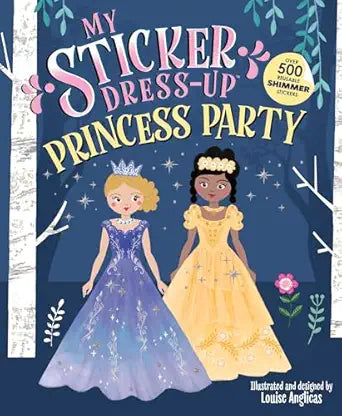Princess Party Sticker Dress Up Book