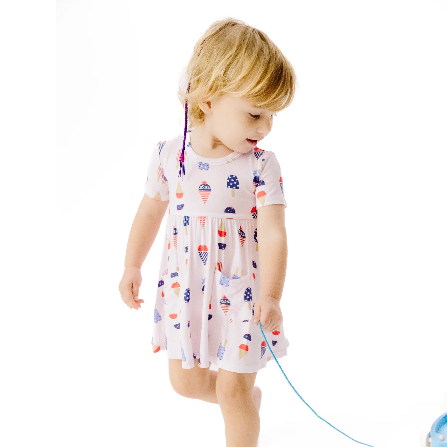 Anger Dear- American Ice Cream Pink Twirly Dress