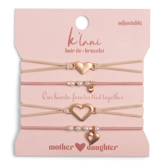 K'lani - Mother/Daughter Hair Tie Bracelet