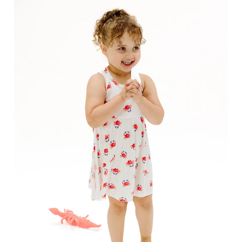 Angel Dear- Crabby Cuties Tank and Bloomer