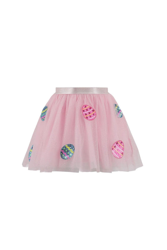 Three Flowers Design - Patched Easter Tulle Skirt