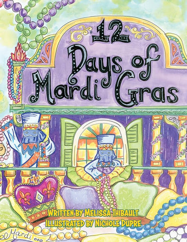 12 Days Of Mardi Gras Childerns Book