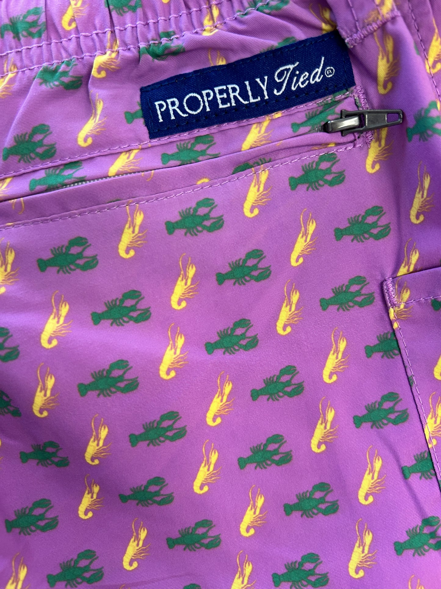 Properly Tied - Mardi Craw Mallard Short - Purple