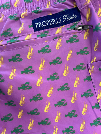 Properly Tied - Mardi Craw Mallard Short - Purple