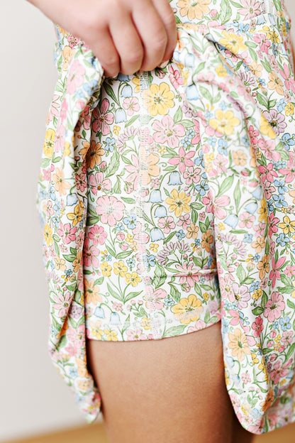 Swoon Baby - Boho Floral Athletic Dress