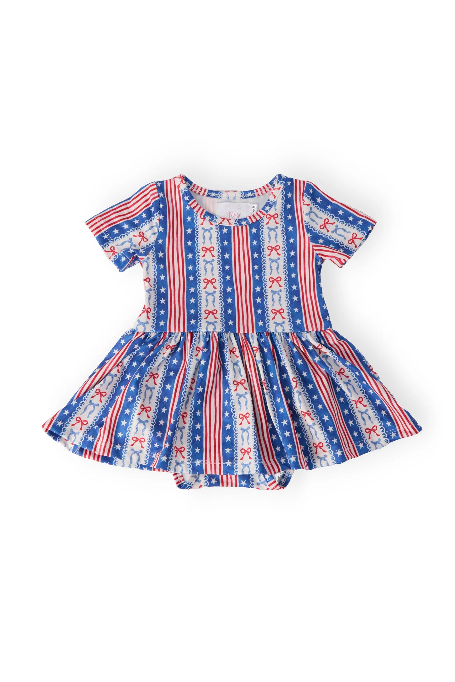 Mila & Rose - All - American Girl Twirl Bodysuit