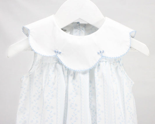 Baby Blessings - Scalloped Floral Bubble