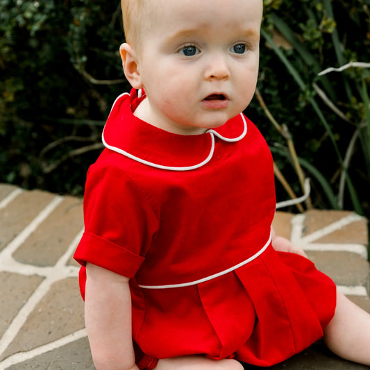 Bailey Boys - Red Cord, Dressy Bubble Short
