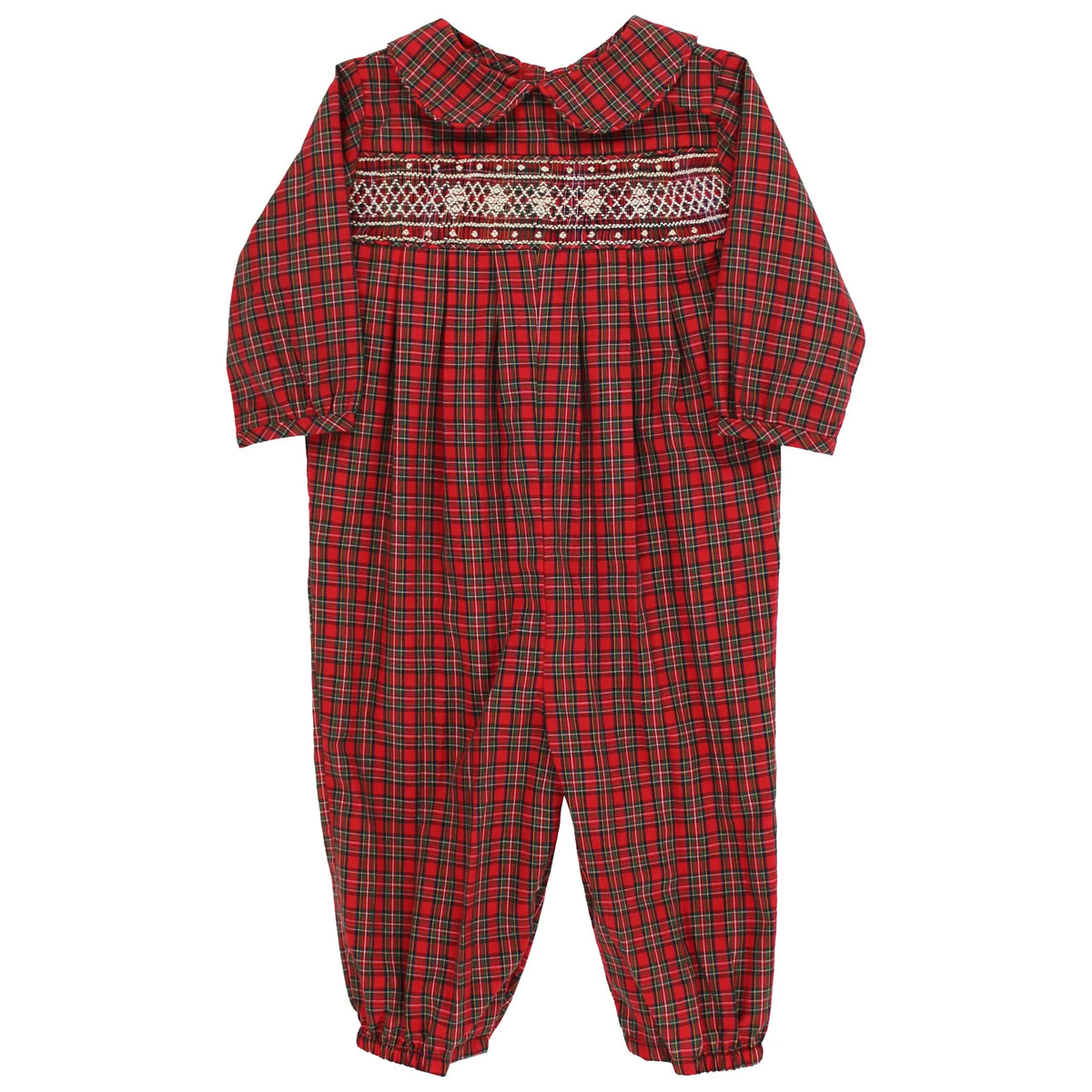 Bailey Boys - Tartan Geometric Dressy Long Bubble